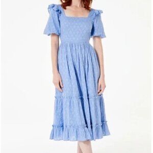 Fashion Guitar x Roller Rabbit Edda Midi Dress-Size Small